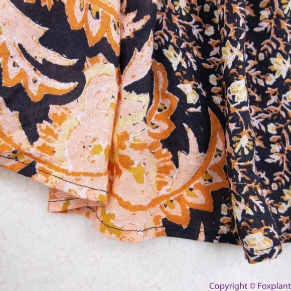 NEW Free People Intimately Bali‎ Mariposa Mini Slip, Black Combo, size S - Picture 10 of 16